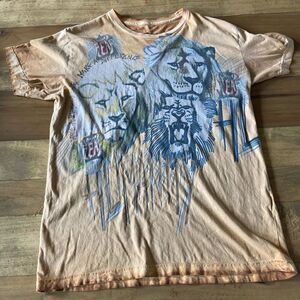 HUMANITY MAKE A DIFFERENCE MENS LION T-SHIRT SIZE LARGE